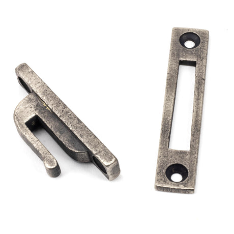 From The Anvil - Antique Pewter Monkeytail Fastener | Sku. 83850 | Trade Door Handles.