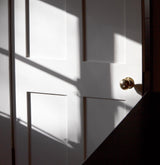 From The Anvil - Aged Brass 50mm Prestbury Mortice/Rim Knob Set | Sku. 83857 | Trade Door Handles.