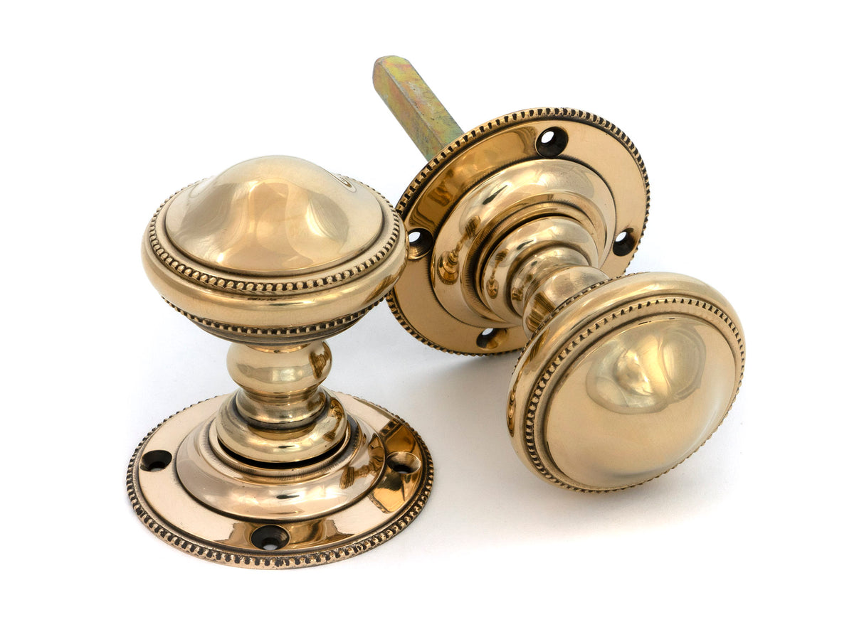 From The Anvil - Aged Brass Brockworth Mortice Knob Set | Sku. 83862 | Trade Door Handles.