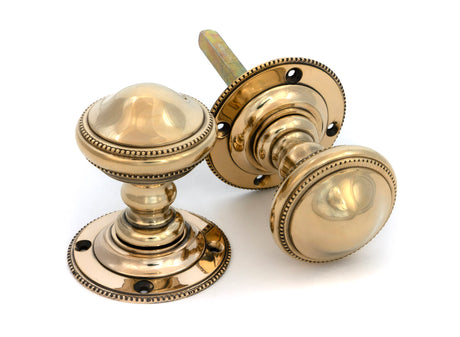 From The Anvil - Aged Brass Brockworth Mortice Knob Set | Sku. 83862 | Trade Door Handles.