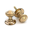 From The Anvil - Aged Brass Brockworth Mortice Knob Set | Sku. 83862 | Trade Door Handles.