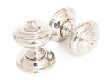 From The Anvil - Polished Nickel Elmore Concealed Mortice Knob Set | Sku. 83863 | Trade Door Handles.