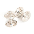 From The Anvil - Polished Nickel Elmore Concealed Mortice Knob Set | Sku. 83863 | Trade Door Handles.