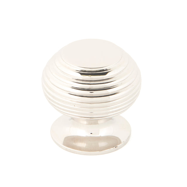 From The Anvil - Polished Nickel Beehive Cabinet Knob 30mm | Sku. 83867 | Trade Door Handles.