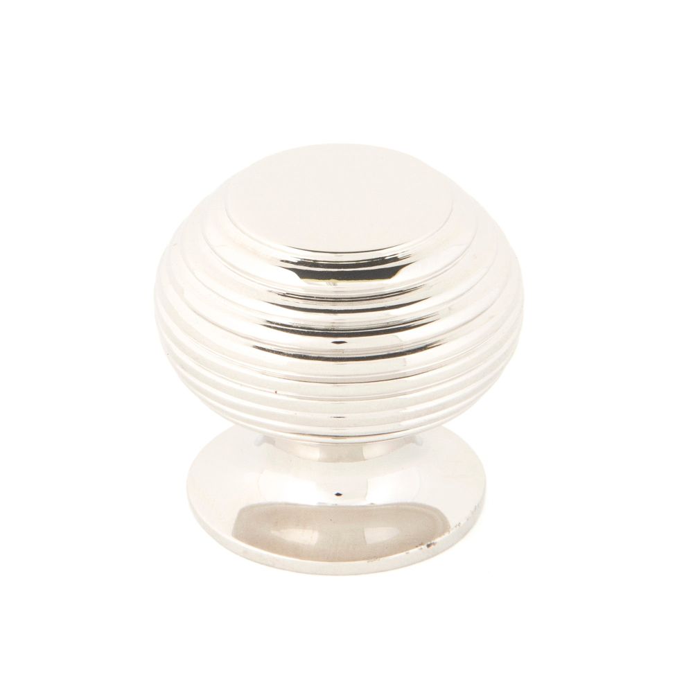 From The Anvil - Polished Nickel Beehive Cabinet Knob 30mm | Sku. 83867 | Trade Door Handles.