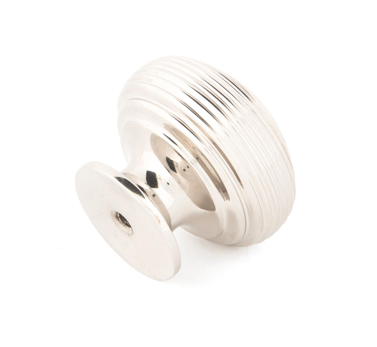 From The Anvil - Polished Nickel Beehive Cabinet Knob 40mm | Sku. 83868 | Trade Door Handles.