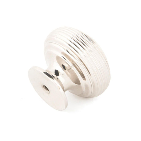 From The Anvil - Polished Nickel Beehive Cabinet Knob 40mm | Sku. 83868 | Trade Door Handles.