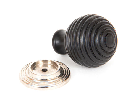From The Anvil - Ebony and PN Beehive Cabinet Knob 38mm | Sku. 83870 | Trade Door Handles.