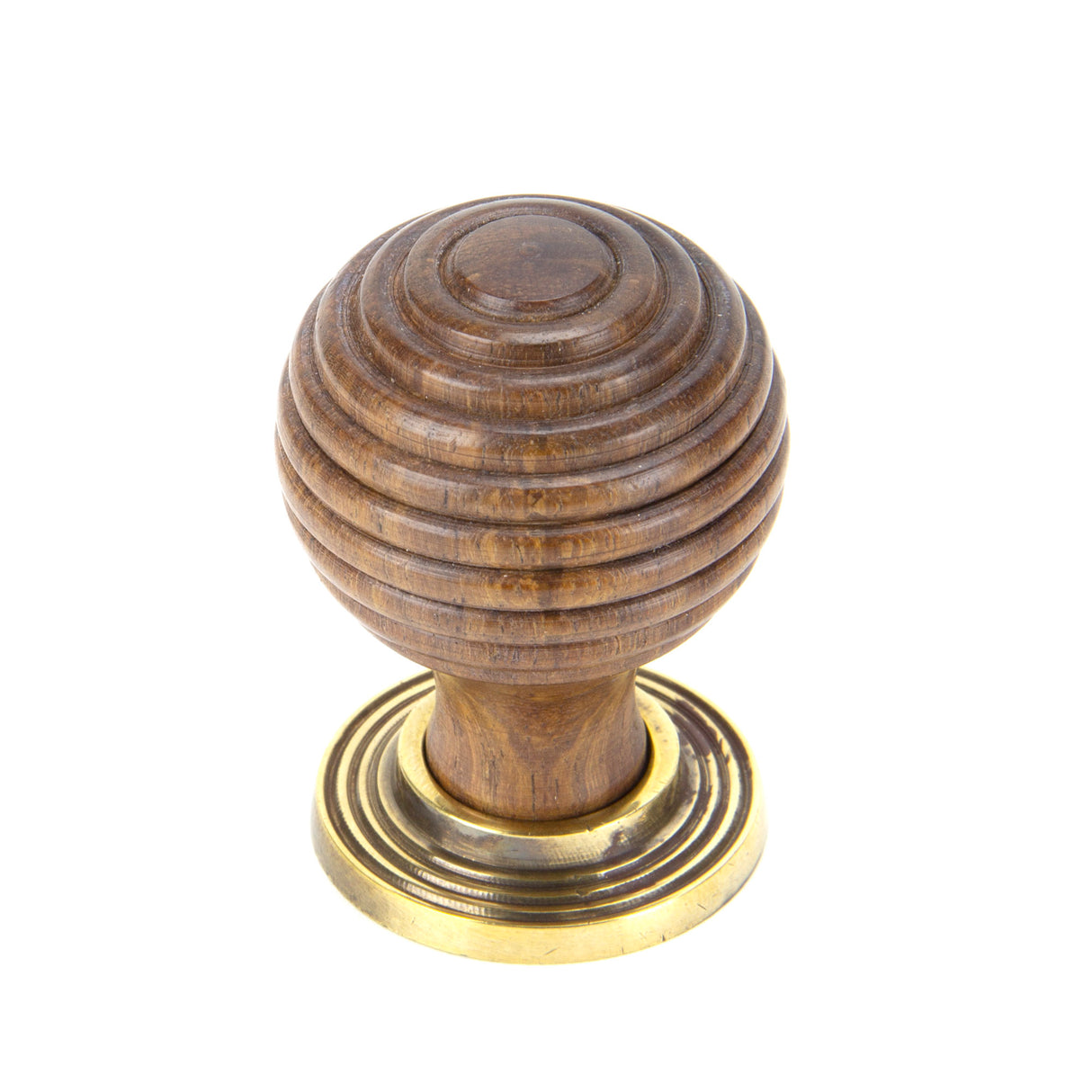 From The Anvil - Rosewood and AB Beehive Cabinet Knob 35mm | Sku. 83875 | Trade Door Handles.