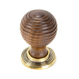 From The Anvil - Rosewood and AB Beehive Cabinet Knob 38mm | Sku. 83876 | Trade Door Handles.