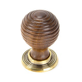 From The Anvil - Rosewood and AB Beehive Cabinet Knob 38mm | Sku. 83876 | Trade Door Handles.