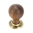 From The Anvil - Rosewood and AB Beehive Cabinet Knob 38mm | Sku. 83876 | Trade Door Handles.