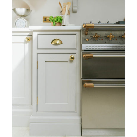 From The Anvil - Polished Brass Mushroom Cabinet Knob 38mm | Sku. 83877 | Trade Door Handles.