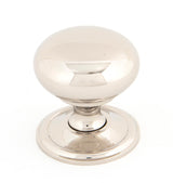 From The Anvil - Polished Nickel Mushroom Cabinet Knob 38mm | Sku. 83878 | Trade Door Handles.