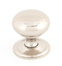 From The Anvil - Polished Nickel Mushroom Cabinet Knob 38mm | Sku. 83878 | Trade Door Handles.