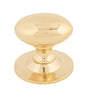 From The Anvil - Polished Brass Oval Cabinet Knob 40mm | Sku. 83879 | Trade Door Handles.