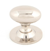 From The Anvil - Polished Nickel Oval Cabinet Knob 40mm | Sku. 83880 | Trade Door Handles.