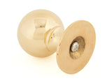 From The Anvil - Polished Brass Ball Cabinet Knob 39mm | Sku. 83881 | Trade Door Handles.