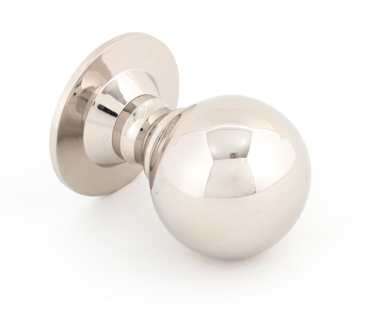 From The Anvil - Polished Nickel Ball Cabinet Knob 39mm | Sku. 83882 | Trade Door Handles.