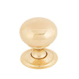 From The Anvil - Polished Brass Mushroom Cabinet Knob 32mm | Sku. 83883 | Trade Door Handles.