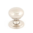 From The Anvil - Polished Nickel Mushroom Cabinet Knob 32mm | Sku. 83884 | Trade Door Handles.