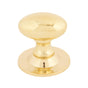 From The Anvil - Polished Brass Oval Cabinet Knob 33mm | Sku. 83885 | Trade Door Handles.