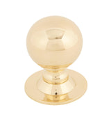From The Anvil - Polished Brass Ball Cabinet Knob 31mm | Sku. 83887 | Trade Door Handles.