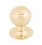 From The Anvil - Polished Brass Ball Cabinet Knob 31mm | Sku. 83887 | Trade Door Handles.