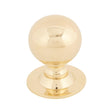 From The Anvil - Polished Brass Ball Cabinet Knob 31mm | Sku. 83887 | Trade Door Handles.
