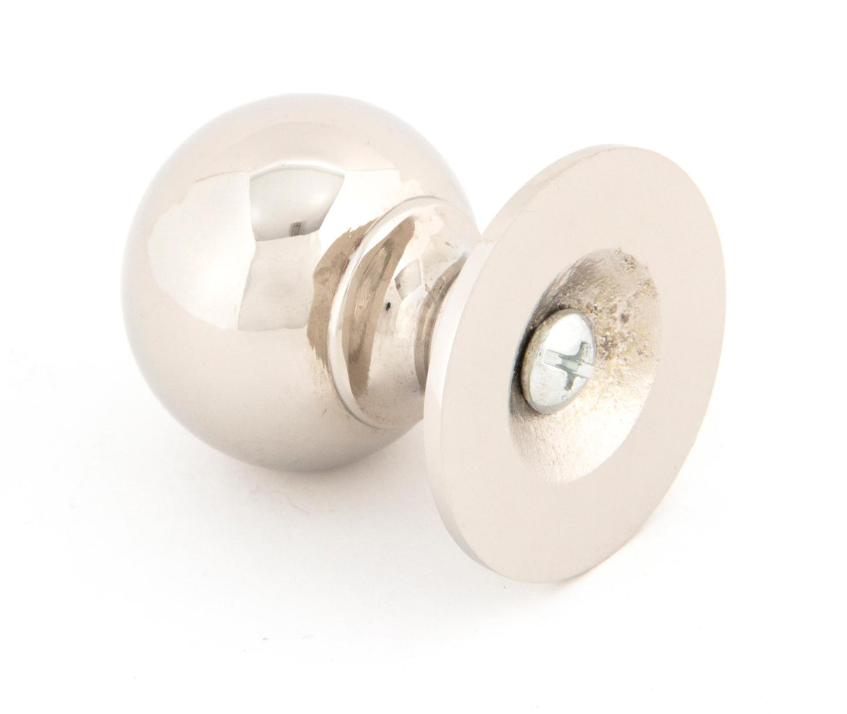 From The Anvil - Polished Nickel Ball Cabinet Knob 31mm | Sku. 83888 | Trade Door Handles.