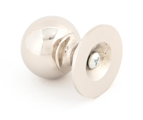 From The Anvil - Polished Nickel Ball Cabinet Knob 31mm | Sku. 83888 | Trade Door Handles.