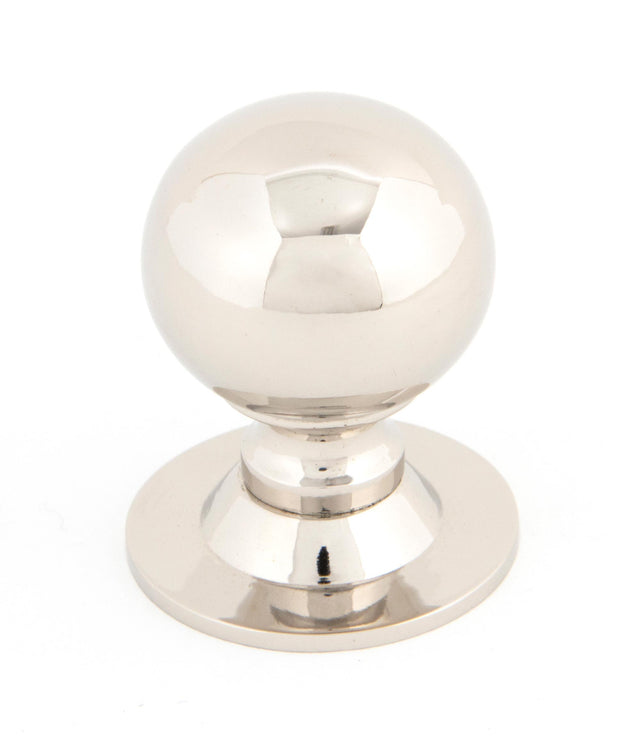 From The Anvil - Polished Nickel Ball Cabinet Knob 31mm | Sku. 83888 | Trade Door Handles.
