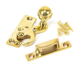 From The Anvil - Polished Brass Prestbury Sash Hook Fastener | Sku. 83889 | Trade Door Handles.