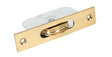 From The Anvil - Lacquered Brass Square Ended Sash Pulley 75kg | Sku. 83891 | Trade Door Handles.
