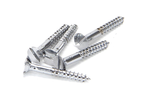 From The Anvil - Polished Chrome Prestbury Sash Hook Fastener | Sku. 83892 | Trade Door Handles.