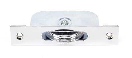 From The Anvil - Polished Chrome Square Ended Sash Pulley 75kg | Sku. 83894 | Trade Door Handles.