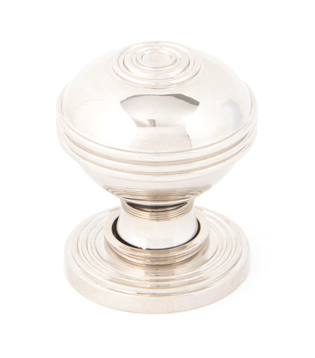 From The Anvil - Polished Nickel Prestbury Cabinet Knob 32mm | Sku. 83897 | Trade Door Handles.