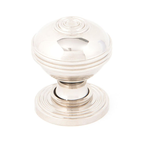 From The Anvil - Polished Nickel Prestbury Cabinet Knob 32mm | Sku. 83897 | Trade Door Handles.