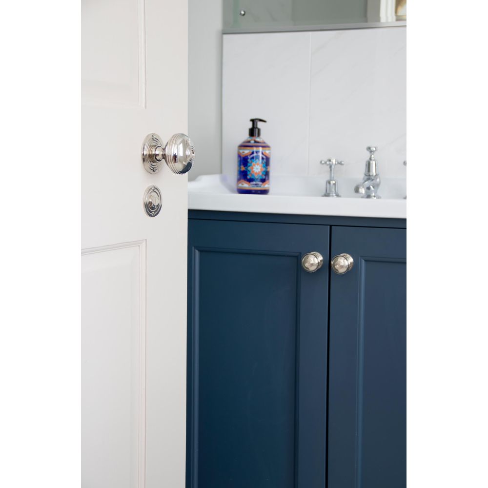 From The Anvil - Polished Nickel Prestbury Cabinet Knob 38mm | Sku. 83898 | Trade Door Handles.