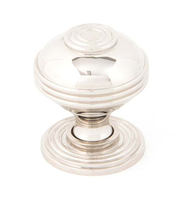 From The Anvil - Polished Nickel Prestbury Cabinet Knob 38mm | Sku. 83898 | Trade Door Handles.
