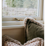 From The Anvil - Aged Brass 10" Reeded Stay | Sku. 83901 | Trade Door Handles.