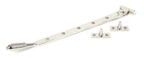 From The Anvil - Polished Nickel 12" Reeded Stay | Sku. 83910 | Trade Door Handles.