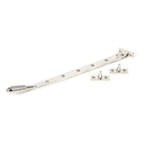 From The Anvil - Polished Nickel 12" Reeded Stay | Sku. 83910 | Trade Door Handles.