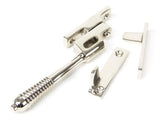 From The Anvil - Polished Nickel Night-Vent Locking Reeded Fastener | Sku. 83912 | Trade Door Handles.