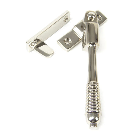 From The Anvil - Polished Nickel Night-Vent Locking Reeded Fastener | Sku. 83912 | Trade Door Handles.
