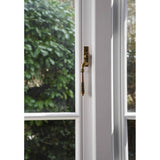 From The Anvil - Aged Brass Reeded Espag - LH | Sku. 83913 | Trade Door Handles.