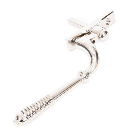 From The Anvil - Polished Nickel Reeded Espag - RH | Sku. 83916 | Trade Door Handles.
