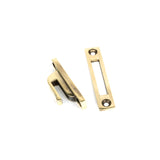 From The Anvil - Aged Brass Locking Reeded Fastener | Sku. 83917 | Trade Door Handles.