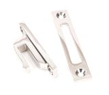 From The Anvil - Polished Nickel Locking Reeded Fastener | Sku. 83918 | Trade Door Handles.