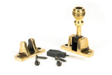 From The Anvil - Aged Brass Prestbury Brighton Fastener (Radiused) | Sku. 83931 | Trade Door Handles.